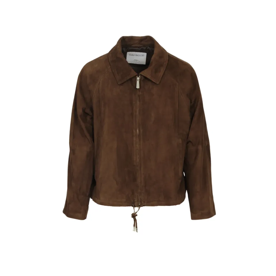 Oakwood Melrose 65273 blouson choco chèvre velours