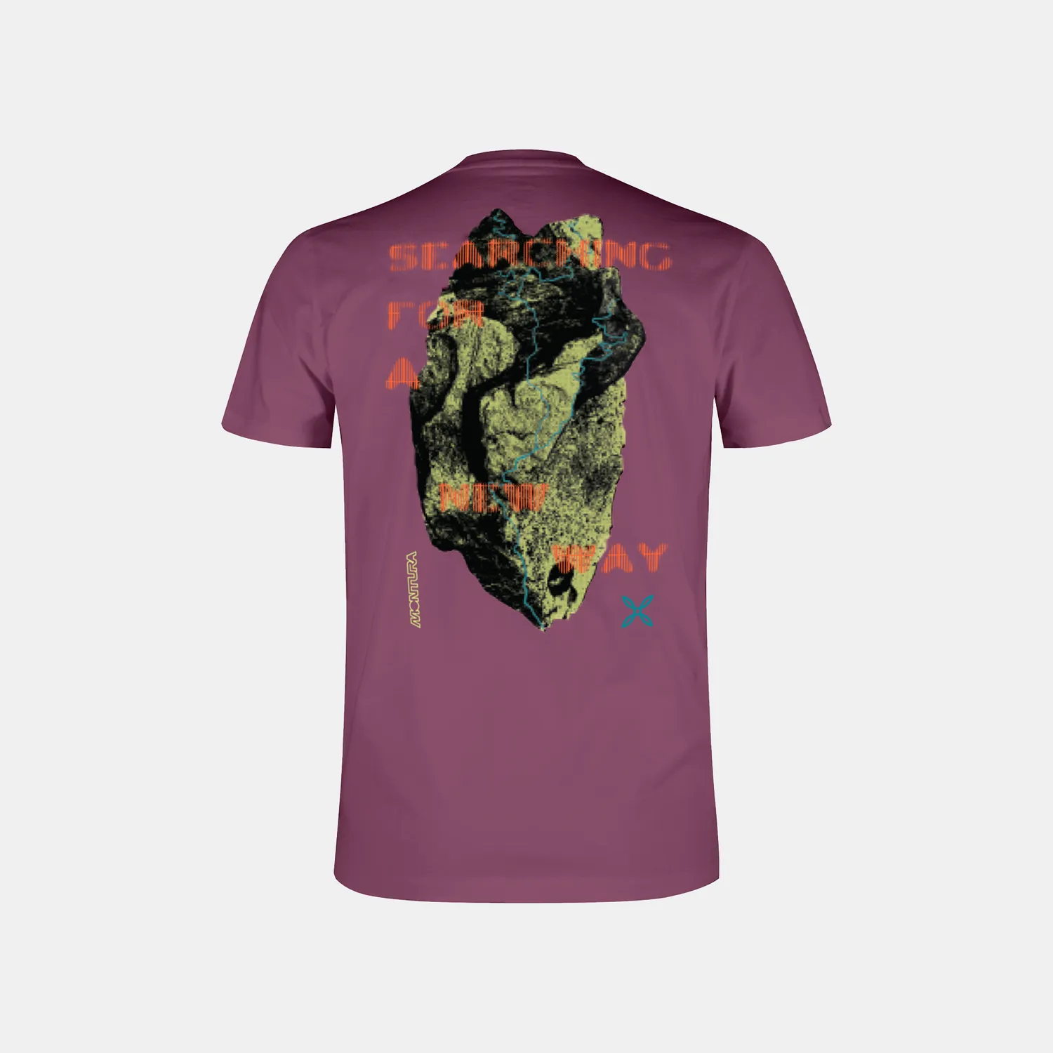 Montura Dream Mountain t-shirt homme bordeaux coton bio
