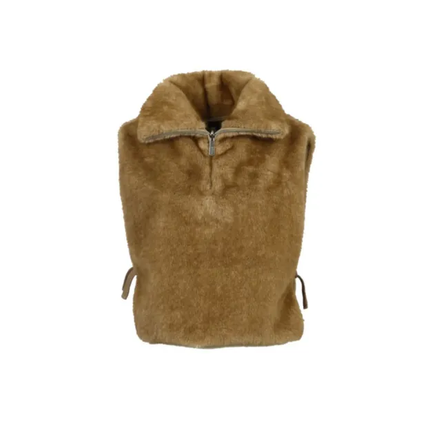 Oakwood Yasmine 65297 cache-col fourrure taupe zippé