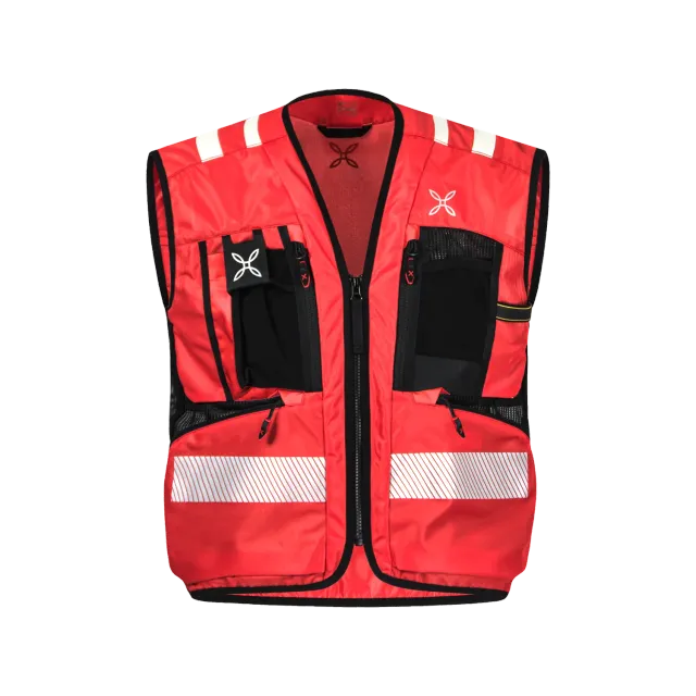 Montura Operator Basic 2.0 Vest gilet haute visibilité rouge