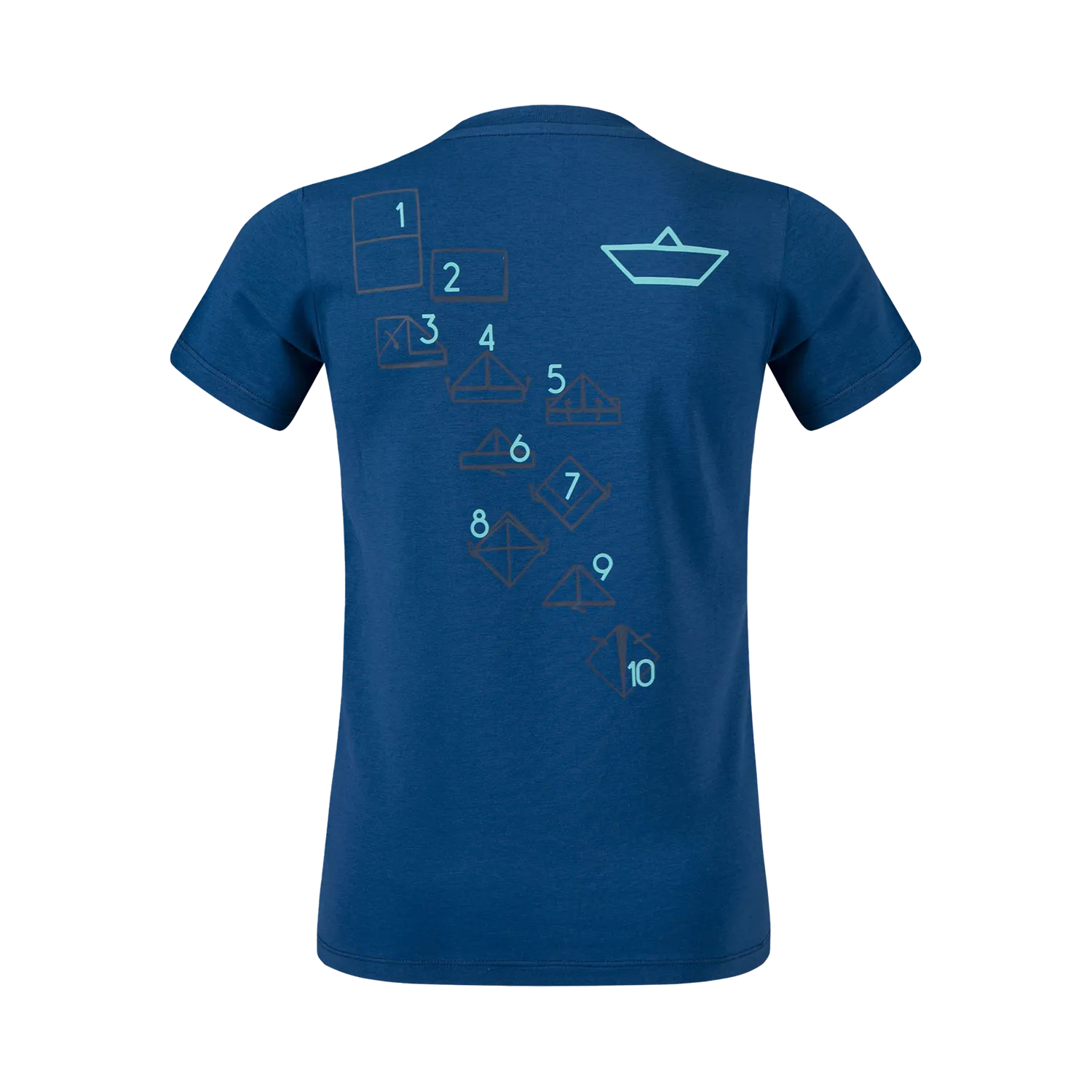 Montura Origami T-Shirt enfant intense violet en coton