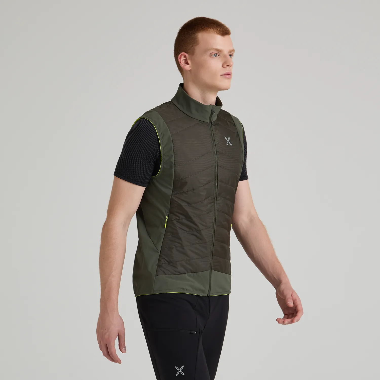 Montura Trace Hybrid Vest gilet homme vert isolant