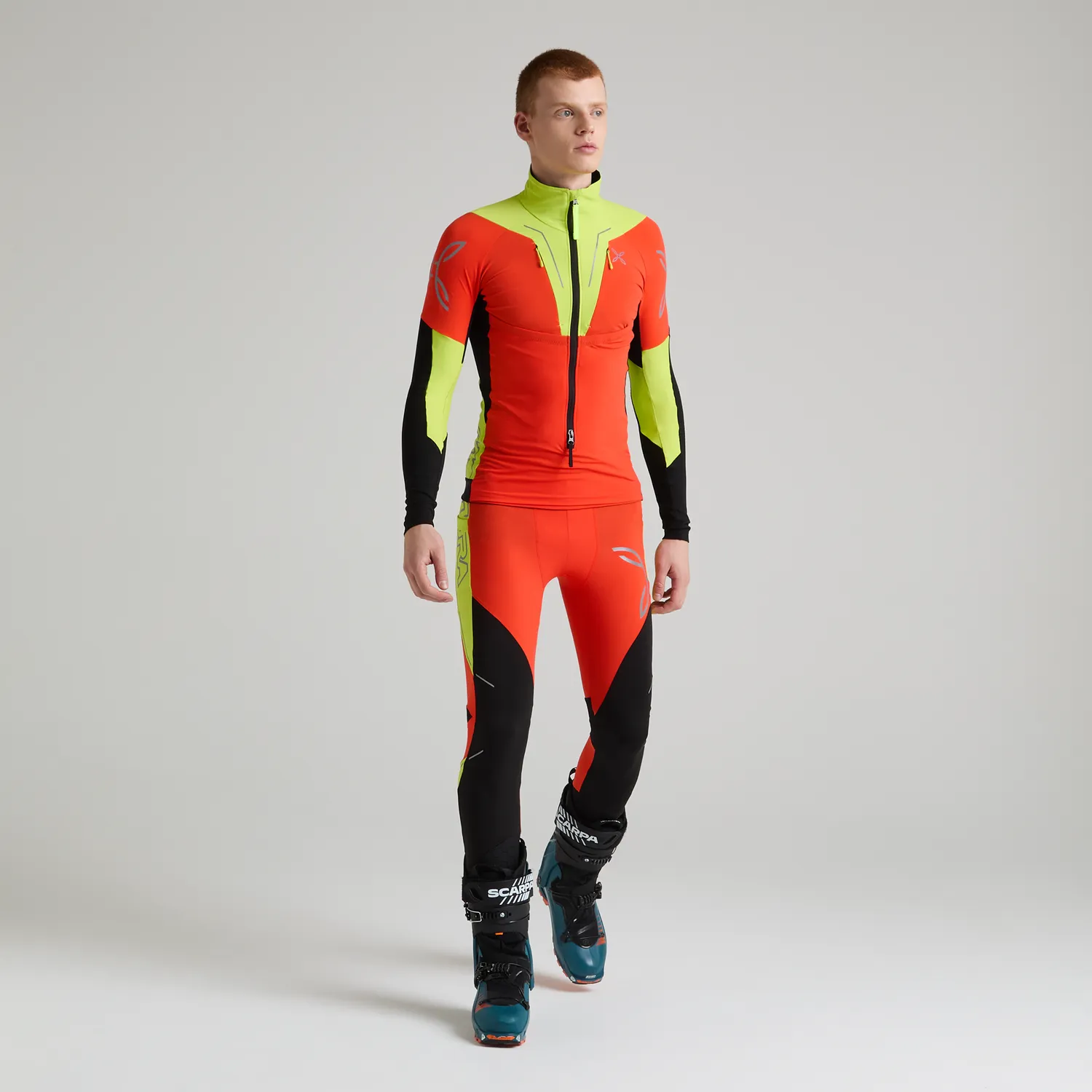 Montura Slick 2 Maglia pull mustard ski de rando