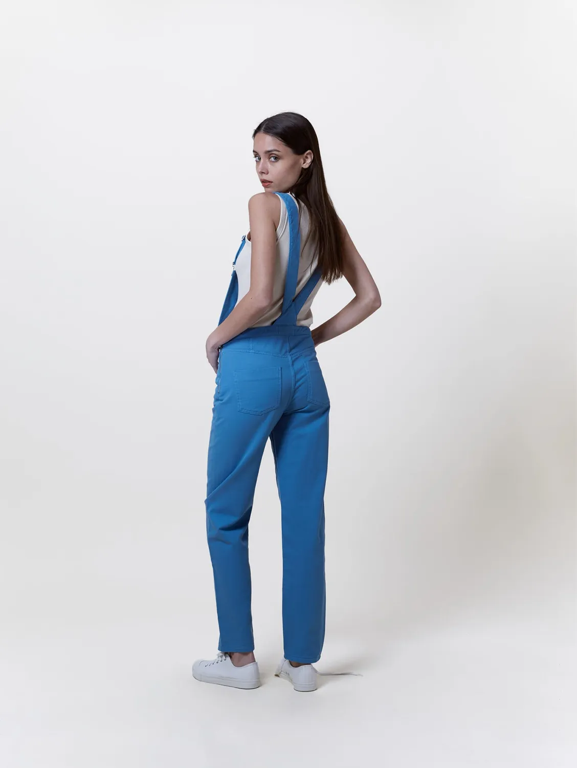 Cotélé Paris Sifnos salopette mom toile coton bio