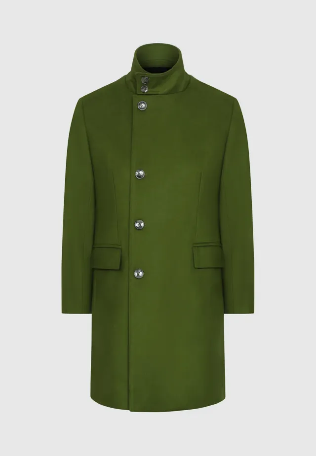 Pierre Talamon Col Officier manteau vert