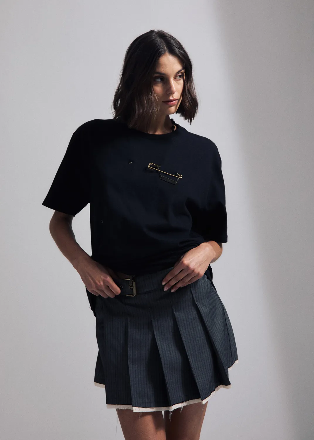 Paolo Leduc Three-Position t-shirt coton bio noir