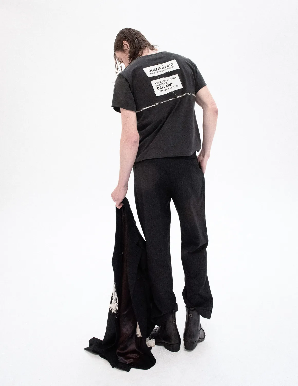 Paolo Leduc Corrective Service t-shirt patchs