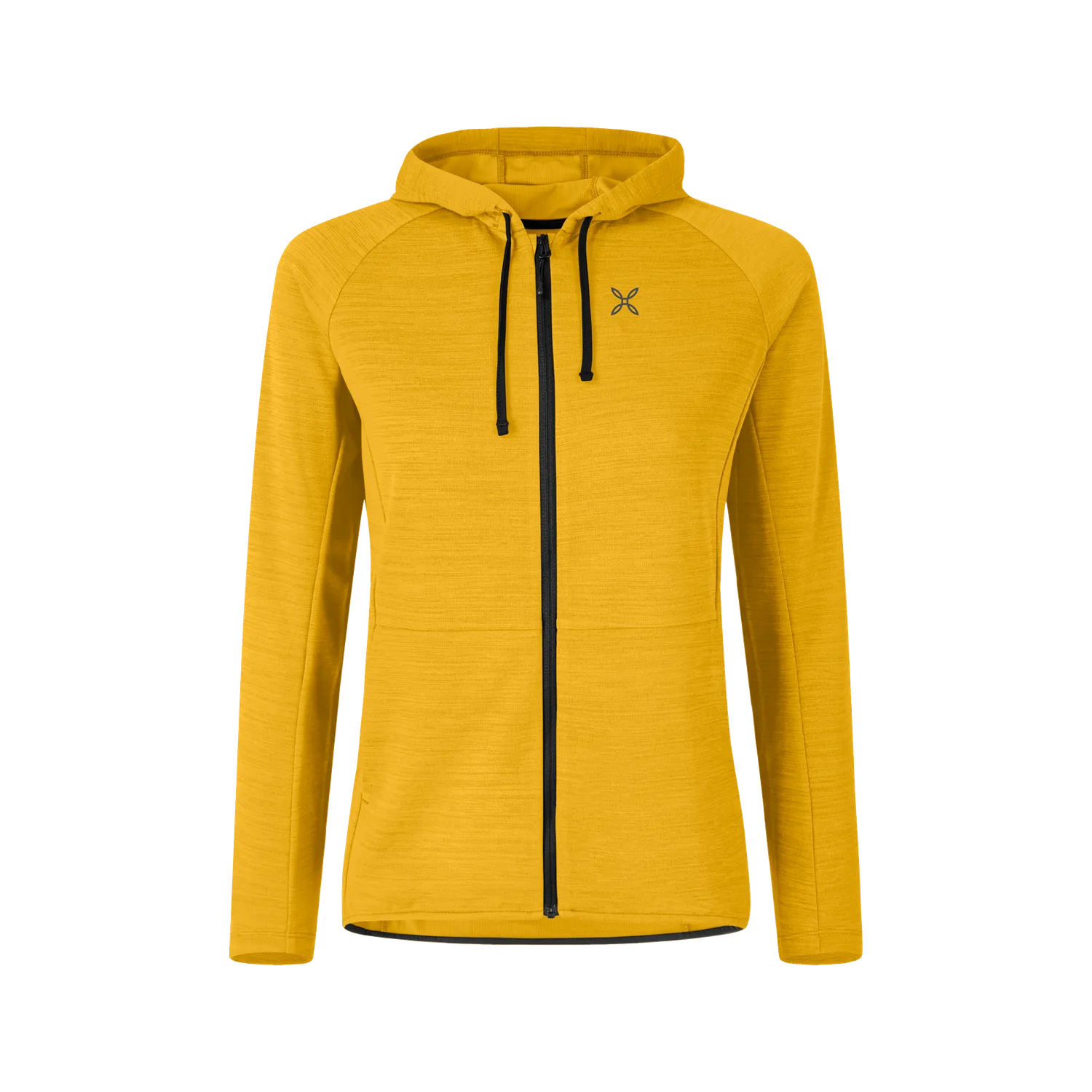 Montura Timeless Maglia polaire femme moutarde zippée légère