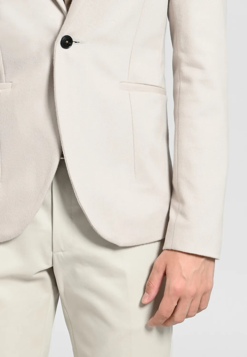 Pierre Talamon veste bicolore beige pret a porter