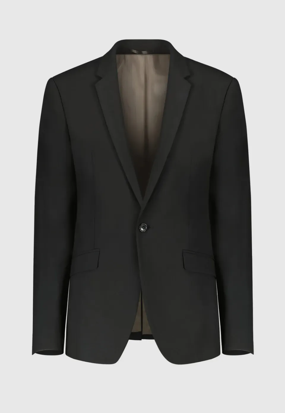 Pierre Talamon 1 Bouton costume noir habillé