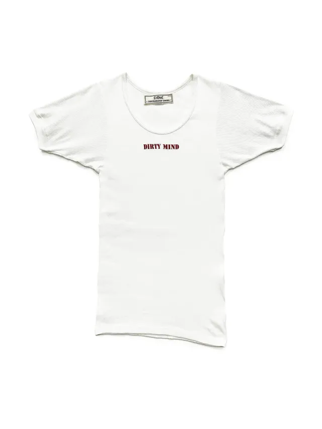 Paolo Leduc Dirty Mind débardeur coton imprimé rouge