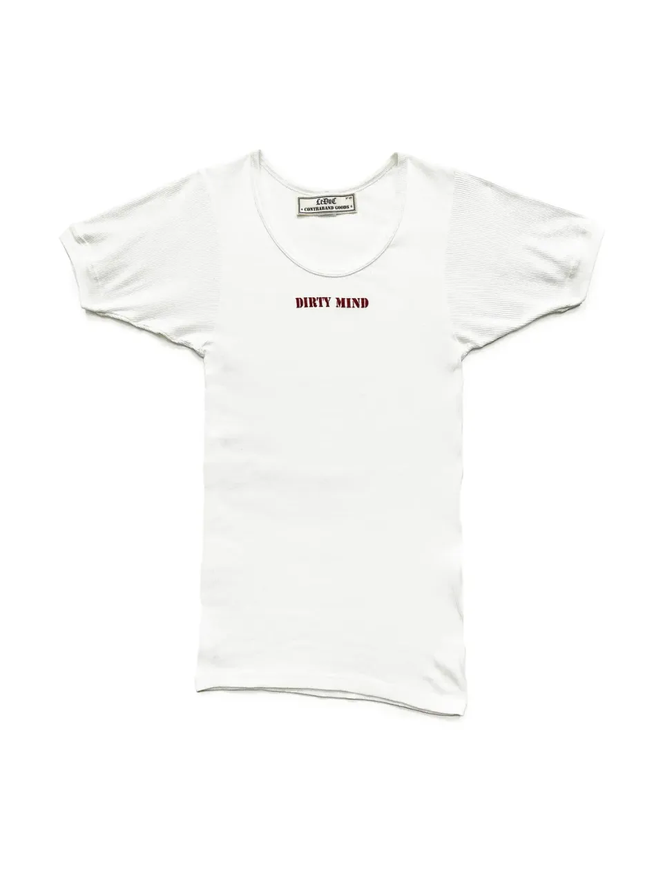Paolo Leduc Dirty Mind débardeur coton imprimé rouge