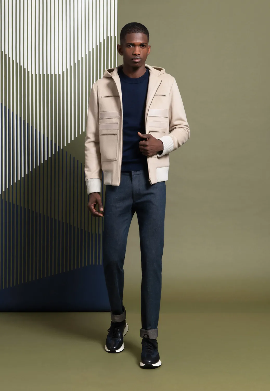 Pierre Talamon blouson Noé beige