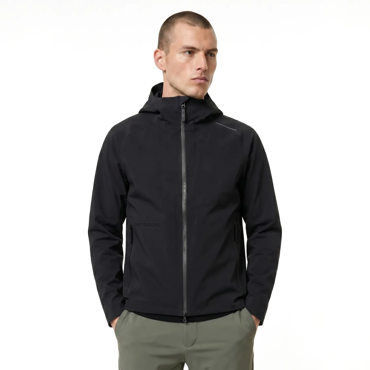 INSPYRATIONS PYLOT HOOD veste homme noir softshell