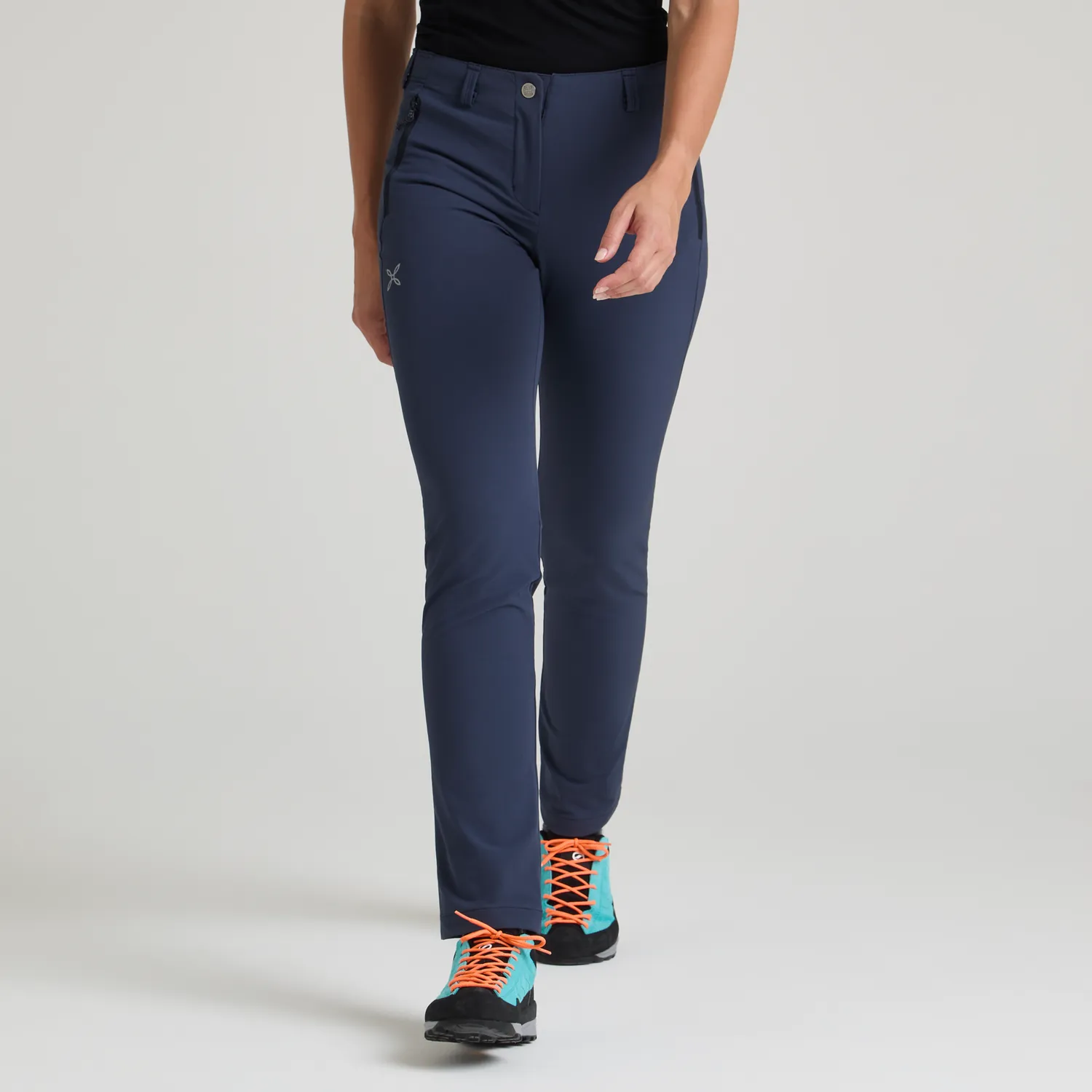 Montura Groove Pants Woman pantalon bleu graphite stretch