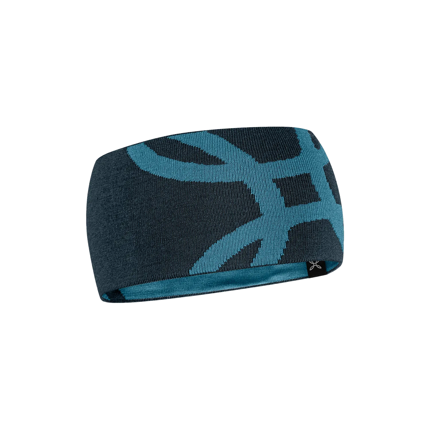 Montura Merino Logo Band bandeau noir laine mérinos