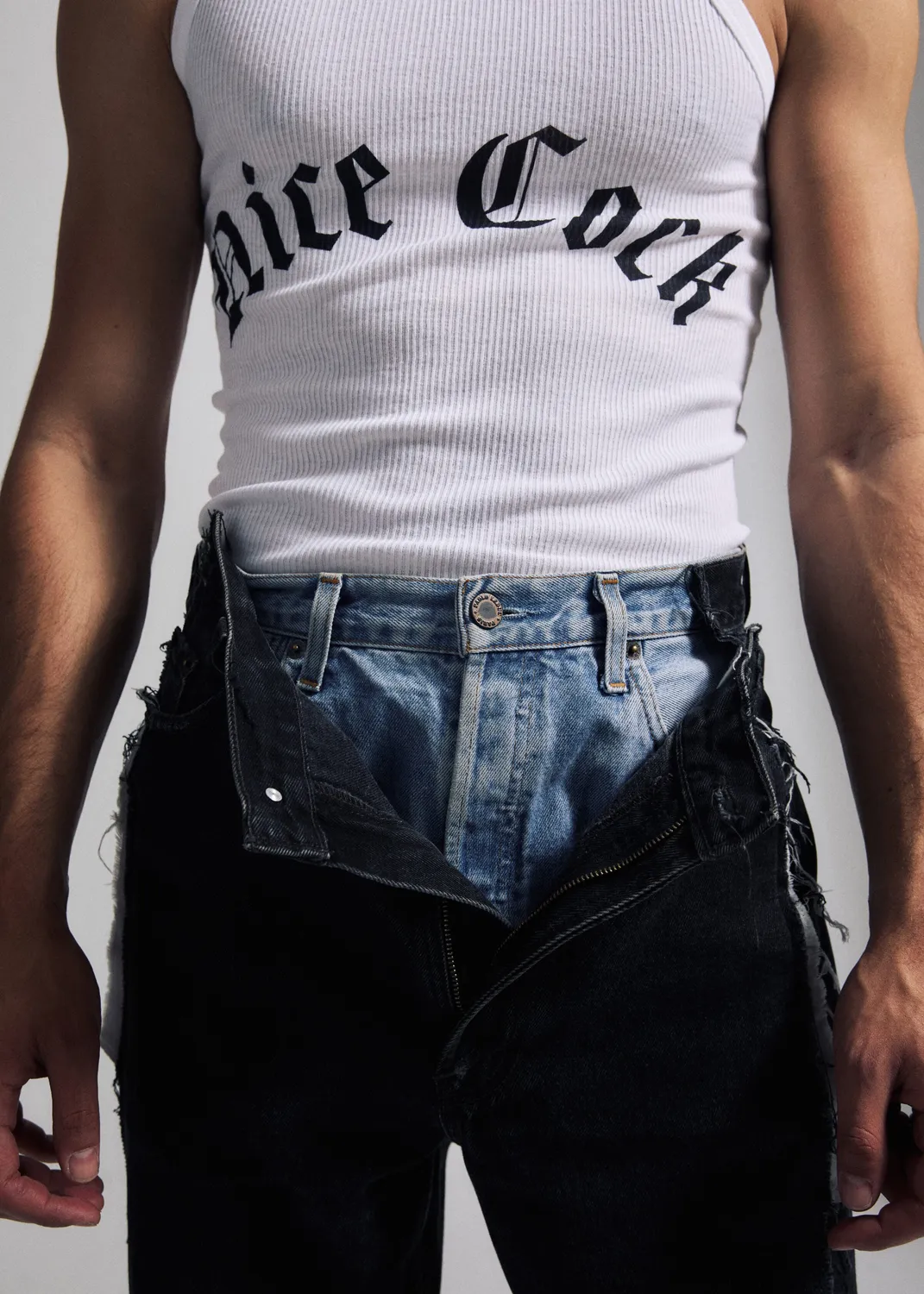 Paolo Leduc Nice Cock débardeur coton blanc
