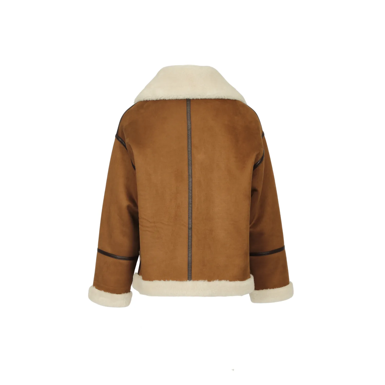 Oakwood Vinci Long 65364 blouson marron clair fourrure