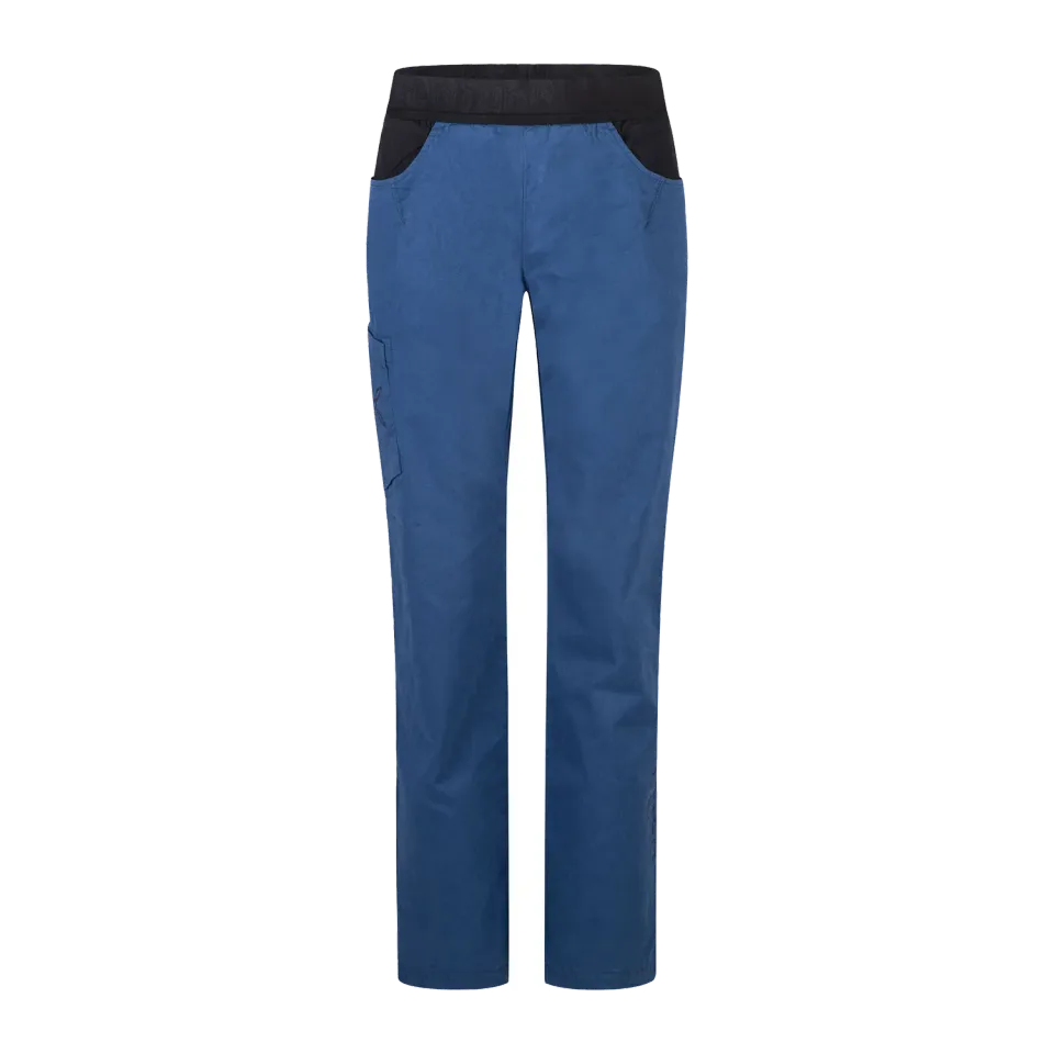 Montura Alsea pantalon escalade femme bleu gabardine stretch