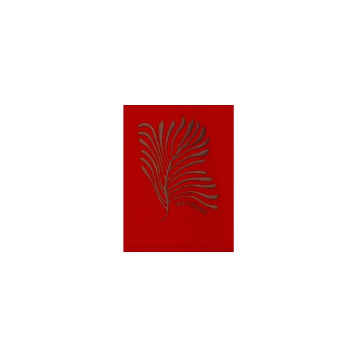 Oakwood Allegoria 64303 manteau laine rouge