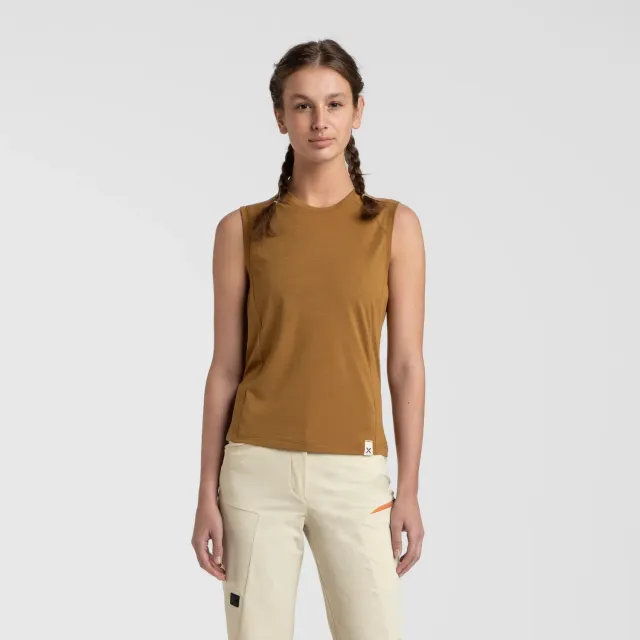 Montura Merino Mix Canotta débardeur femme mérinos