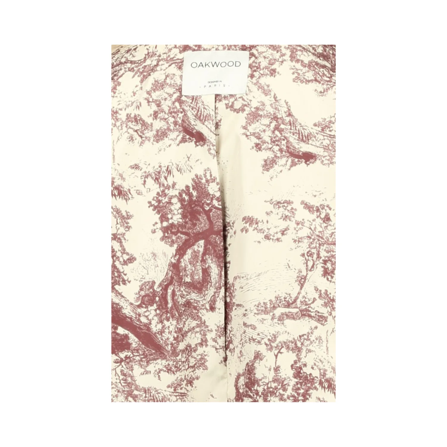 Oakwood Kyoto 65263 veste courte beige fausse fourrure