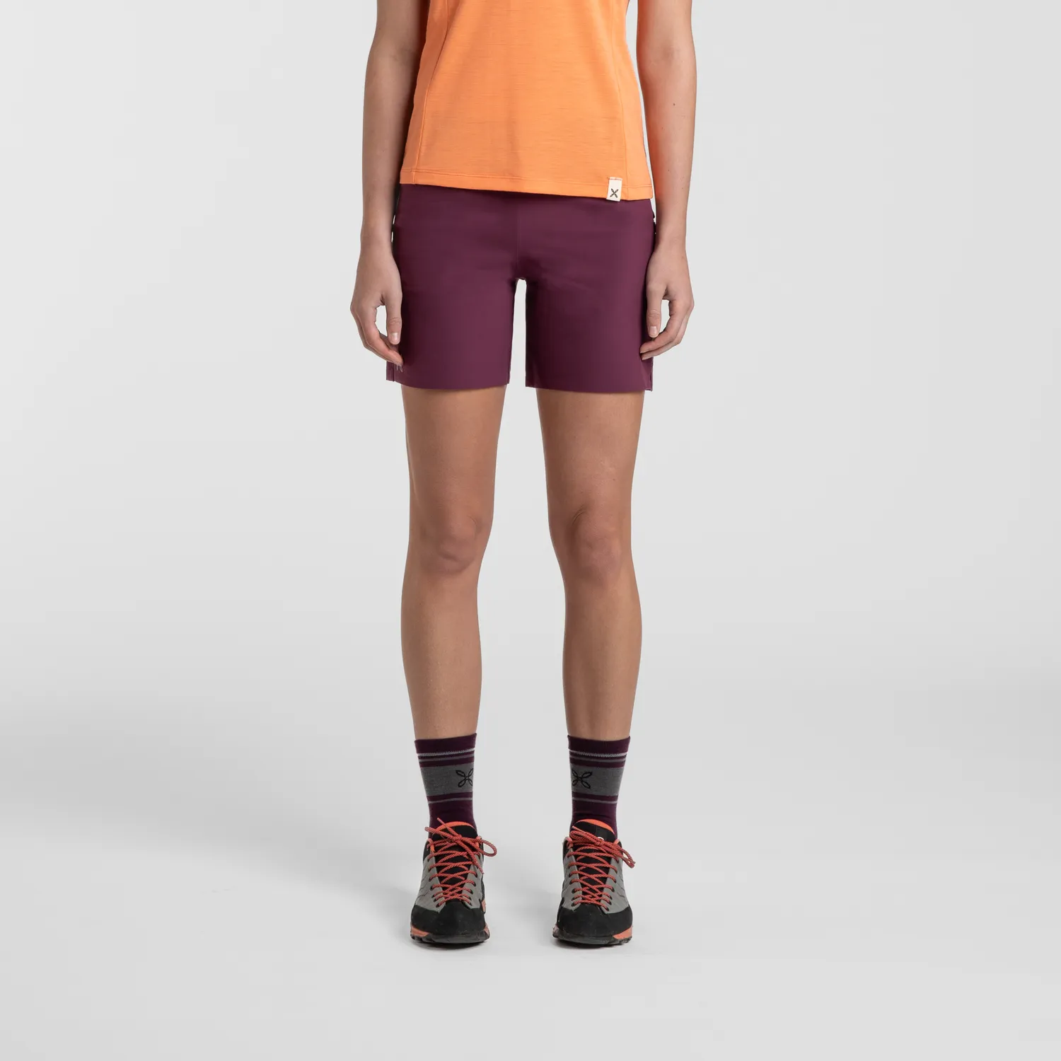Montura Rise Short Femme Noir short stretch déperlant