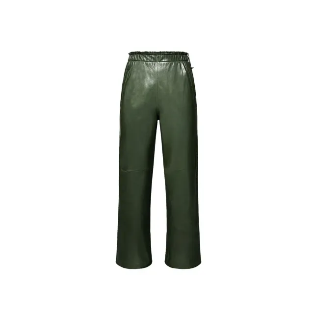 Oakwood Uranus 64599 pantalon cuir kaki large