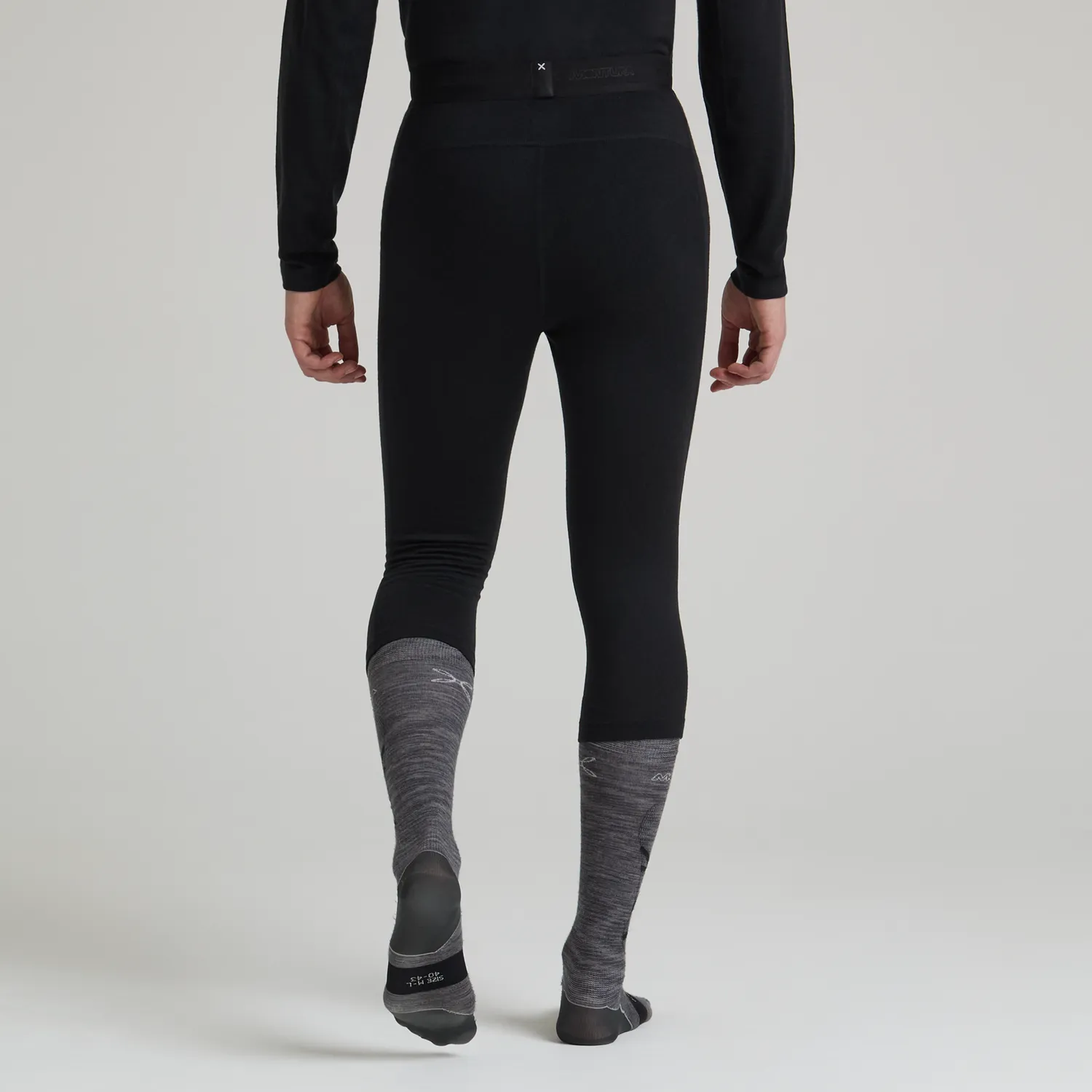 Montura Merino Concept collant 3/4 homme noir laine
