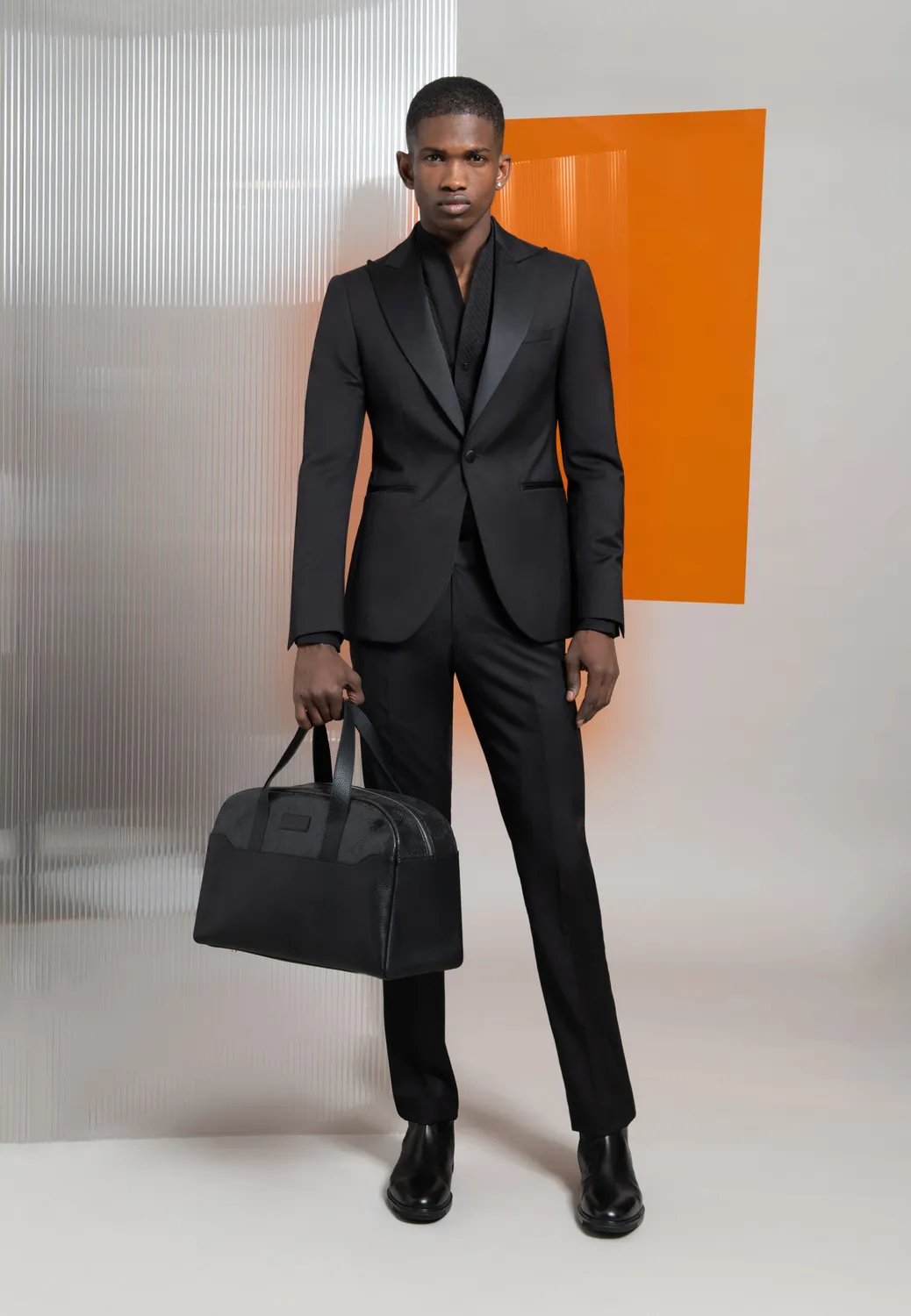 Pierre Talamon Smoking Noir costume homme