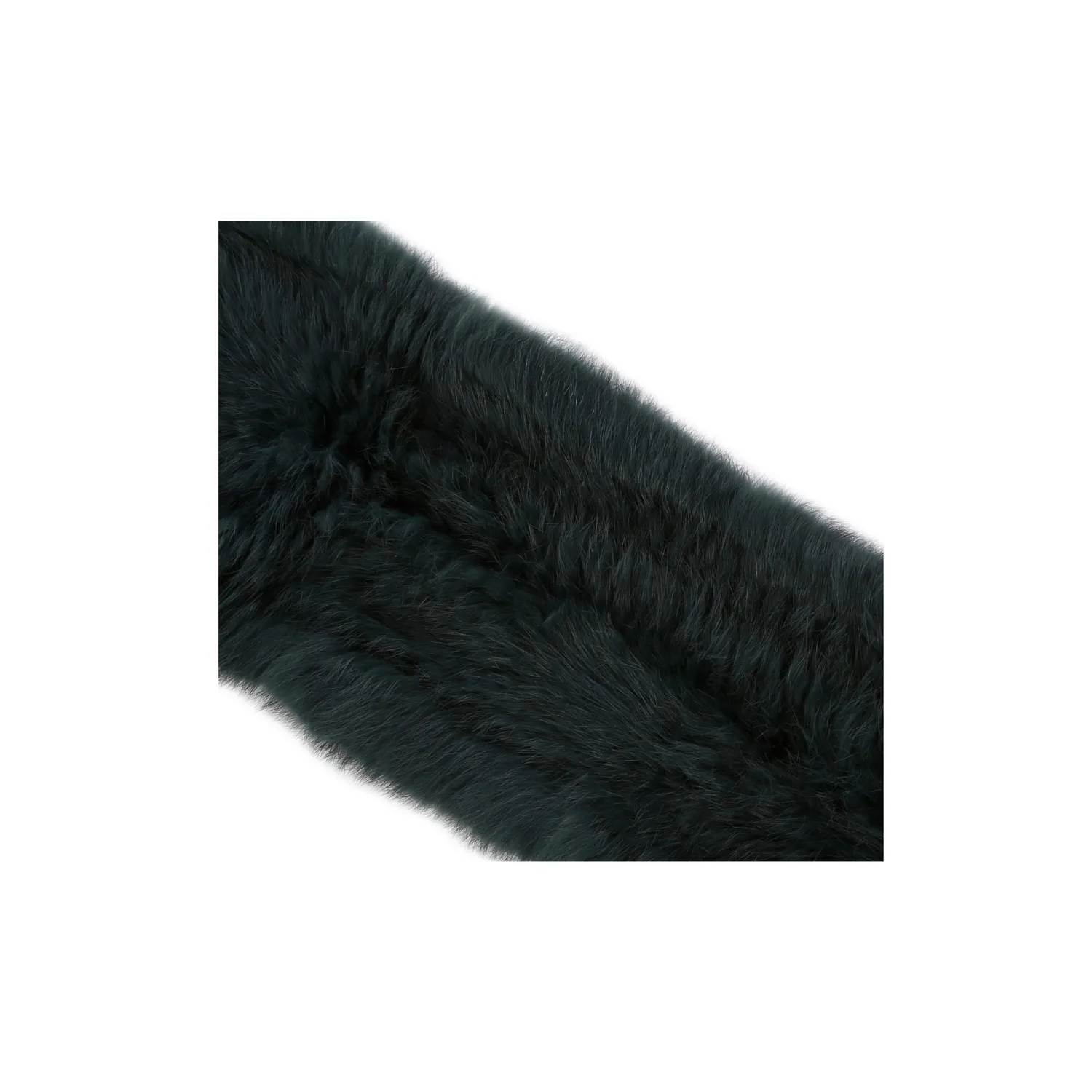 Oakwood Virtuose 63082 écharpe fourrure lapin vert foncé