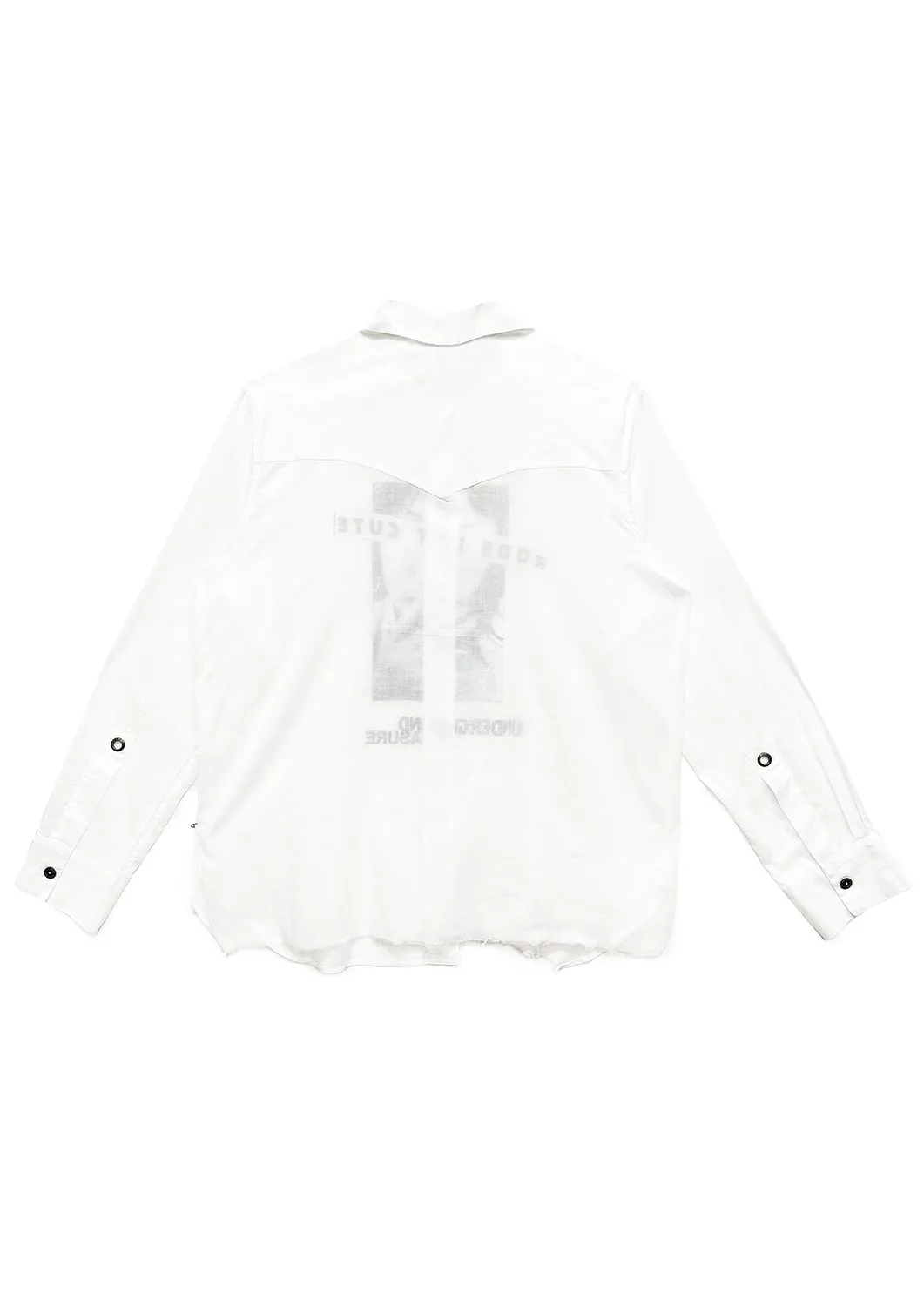 Paolo Leduc Rude But Cute chemise blanche imprimé