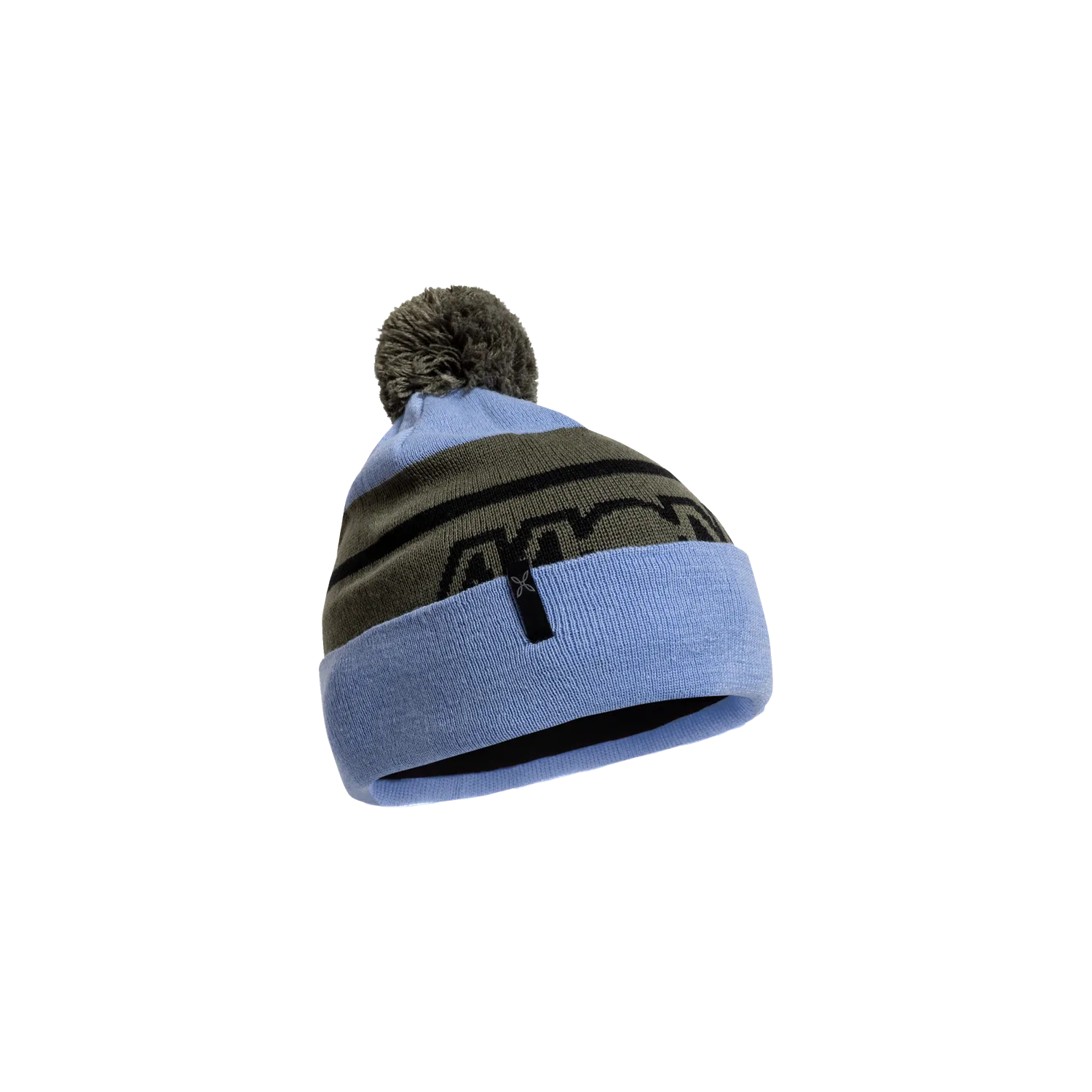 Montura Pop Beanie bonnet pompon noir chaud doublure polaire