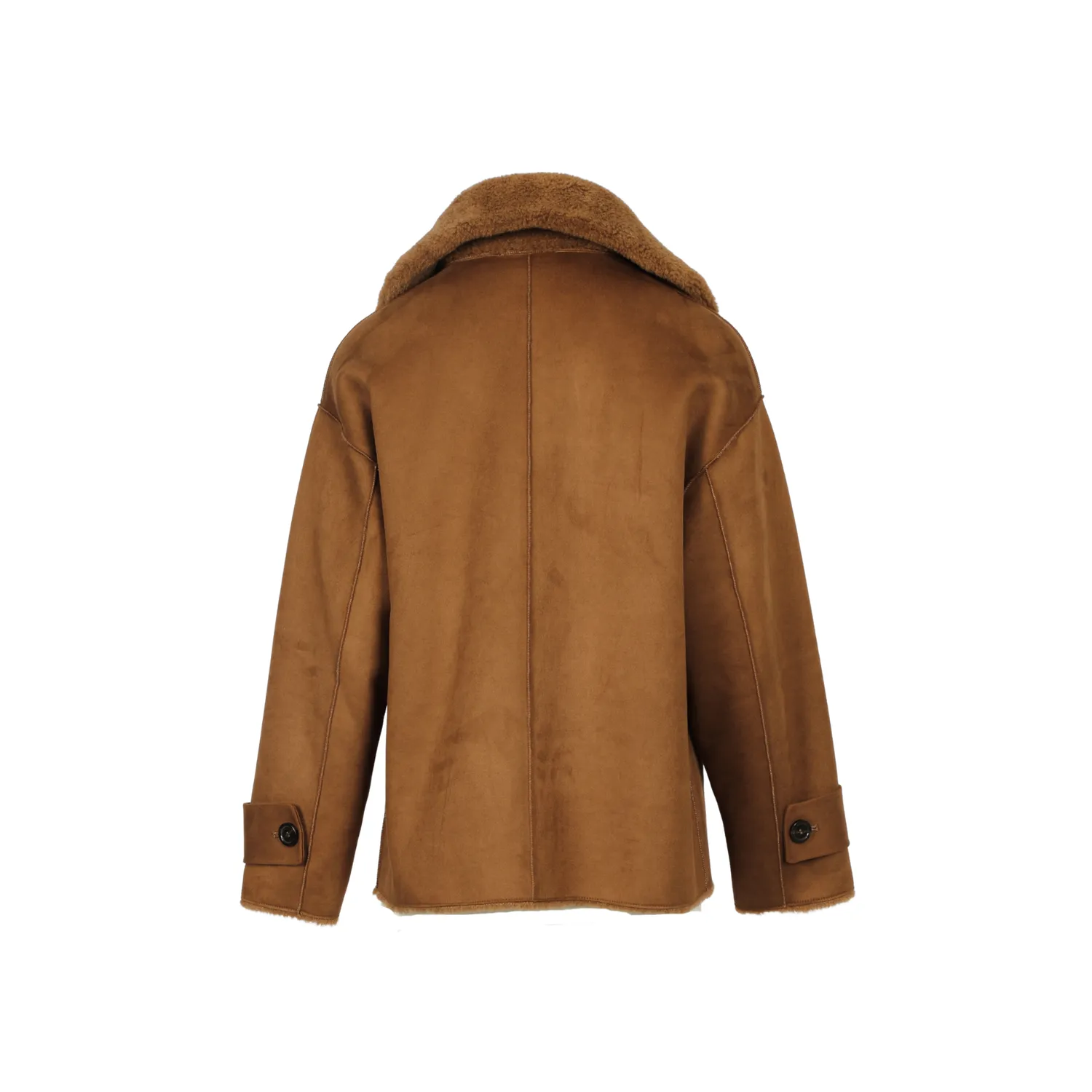 Oakwood Mundi veste fausse fourrure whisky