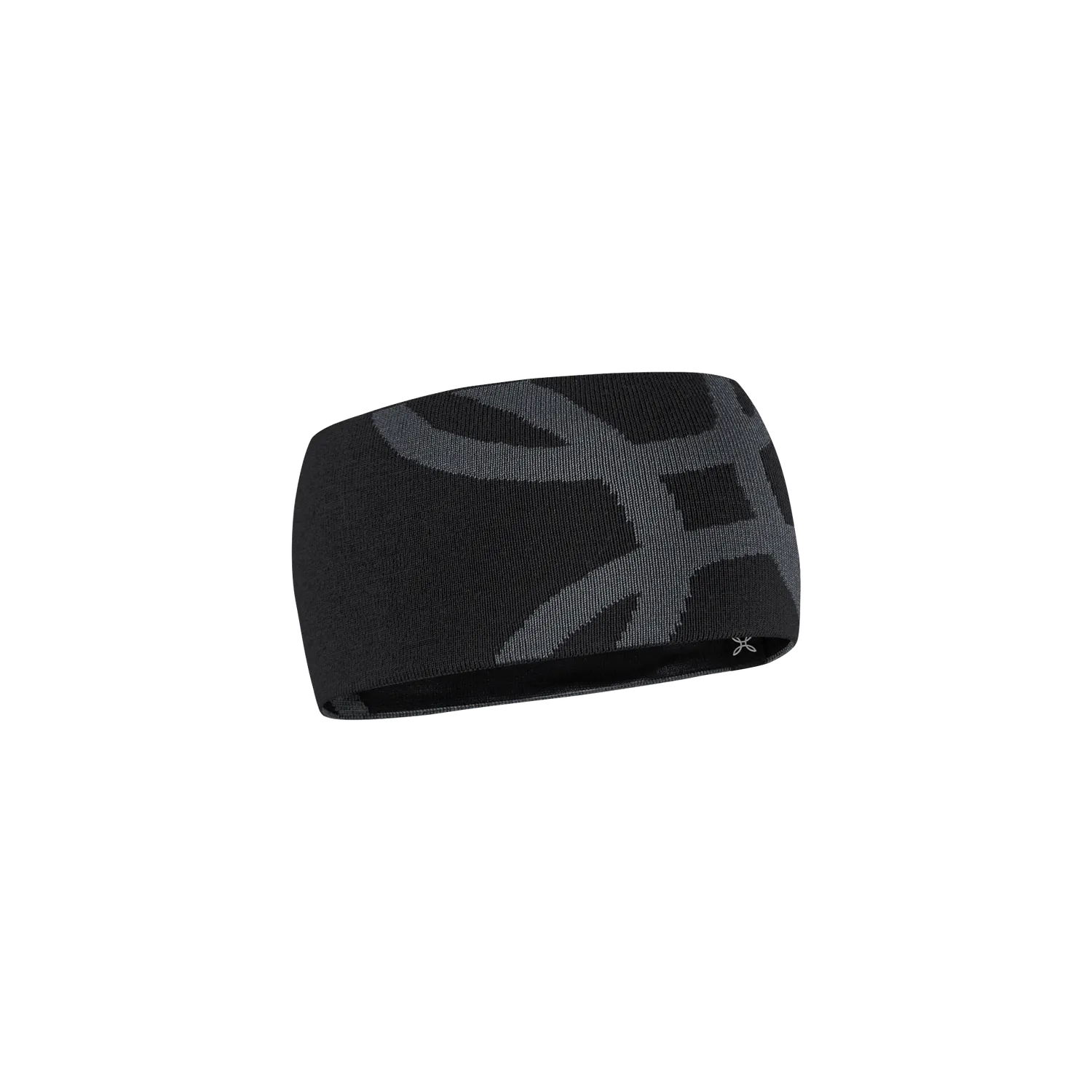 Montura Merino Logo Band bandeau noir laine mérinos