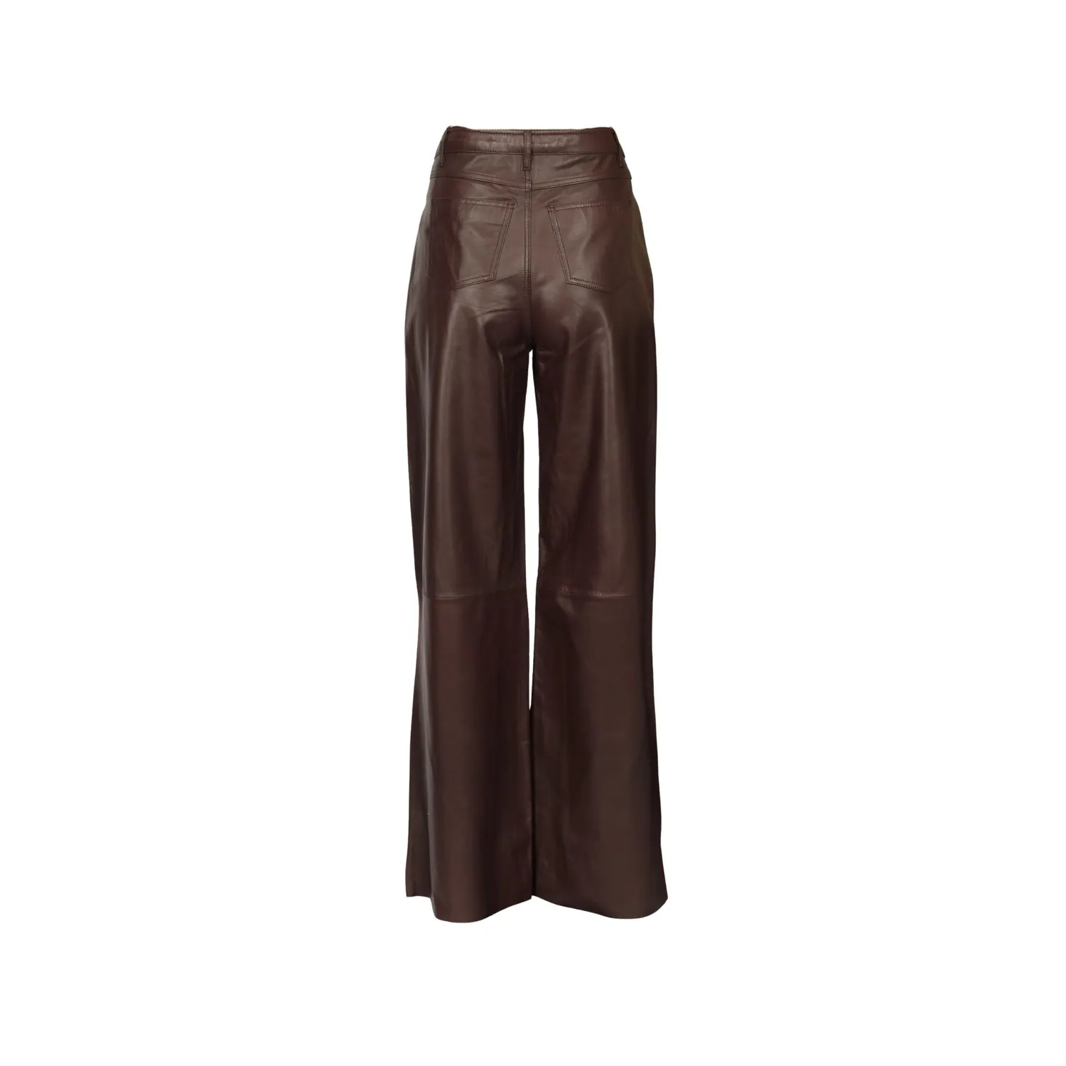 Oakwood Delph 65309 pantalon large porto cuir