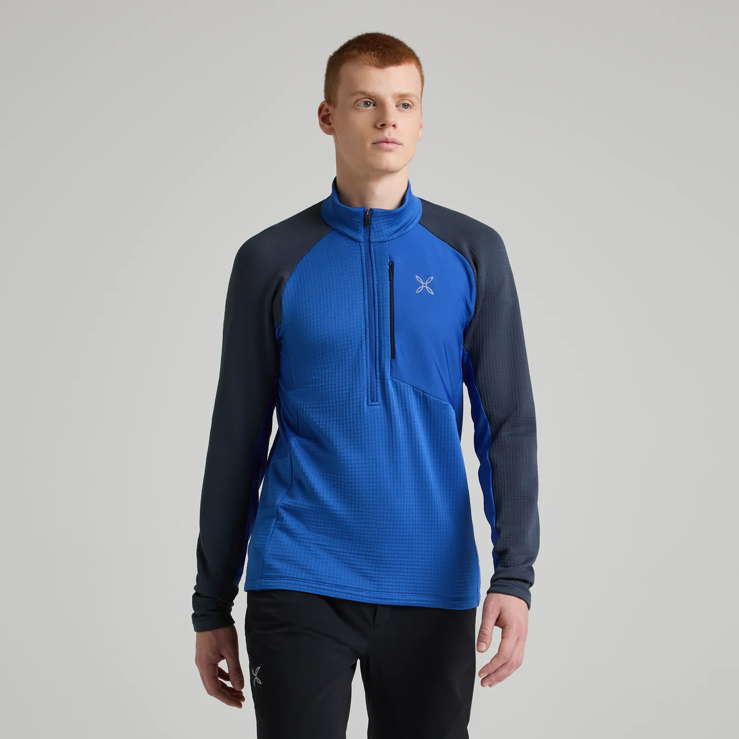 Montura Stretch Color 3 Anorak polaire steel blue homme