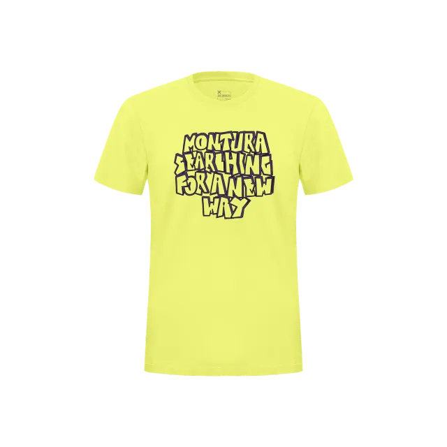 Montura Knots T-Shirt t-shirt homme noir coton bio