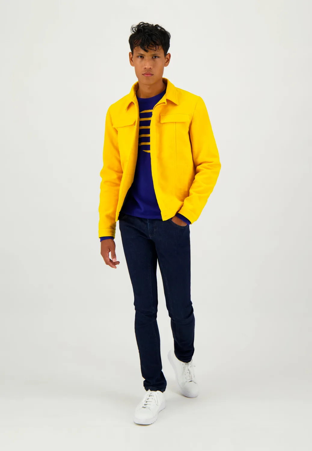 Pierre Talamon Éclipse pull bleu