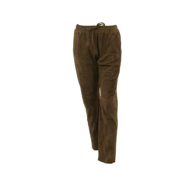 Oakwood Gift 63642 pantalon cuir chocolat chevre