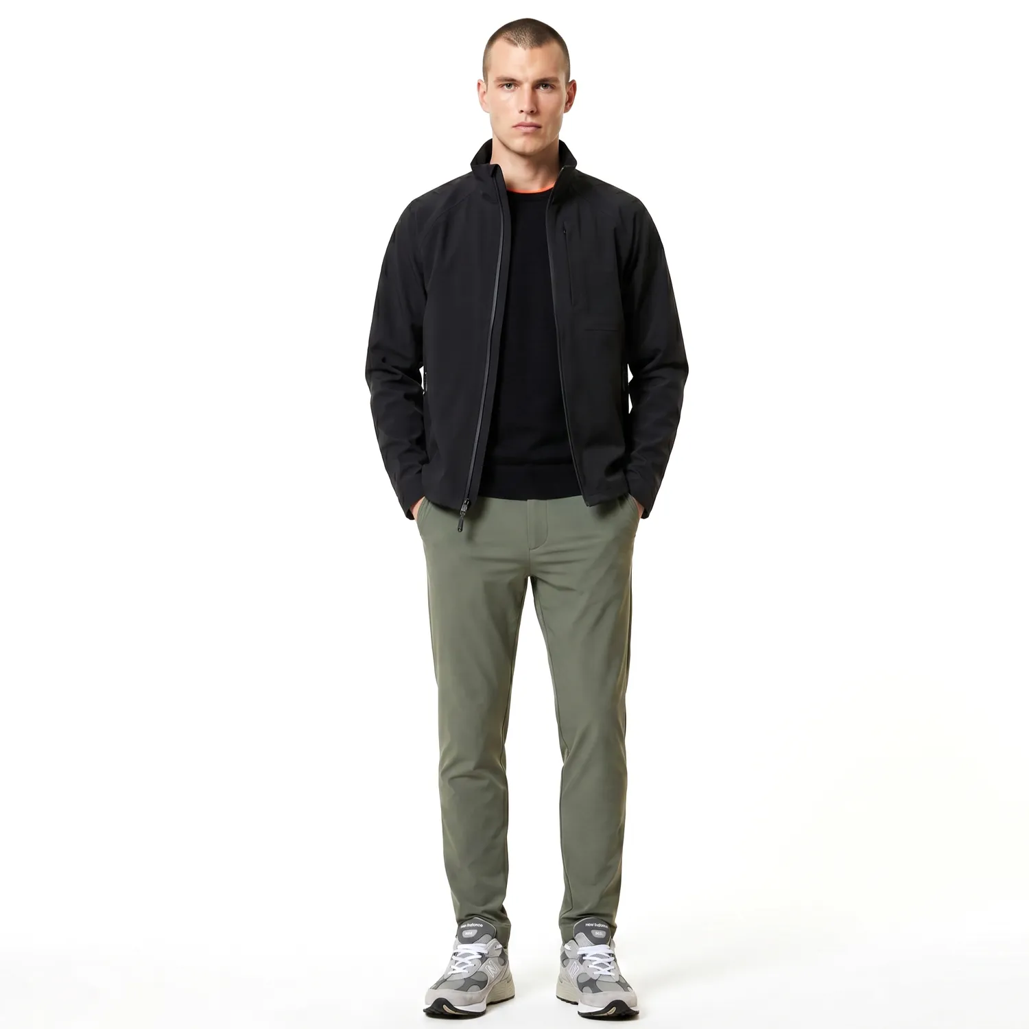 INSPYRATIONS Pylot veste homme noir softshell