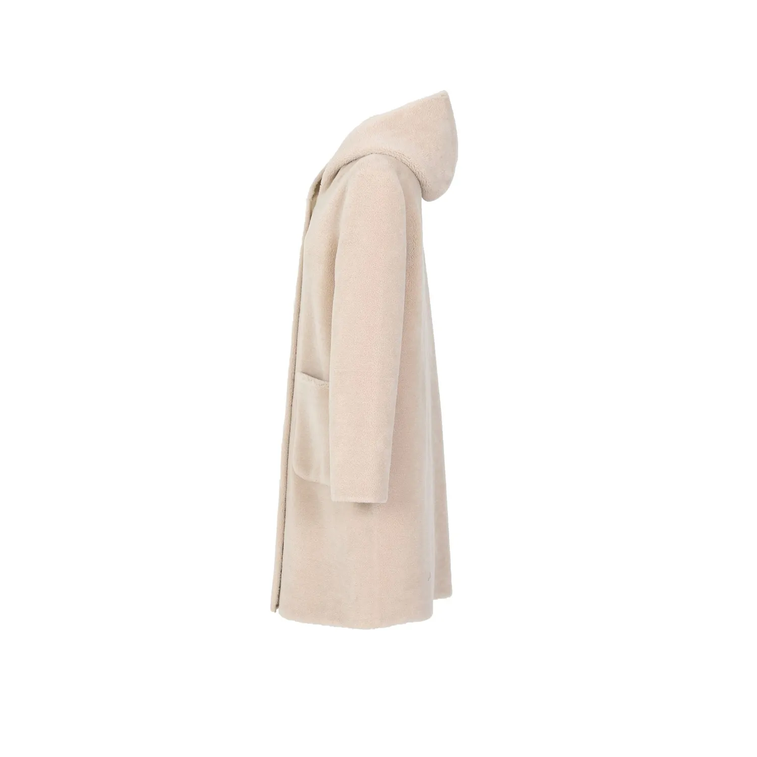 Oakwood Angelique 63747 manteau réversible café laine