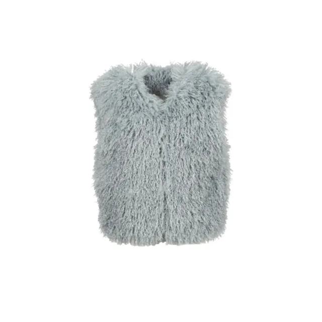 Oakwood Beth gilet fausse fourrure bleu glacier