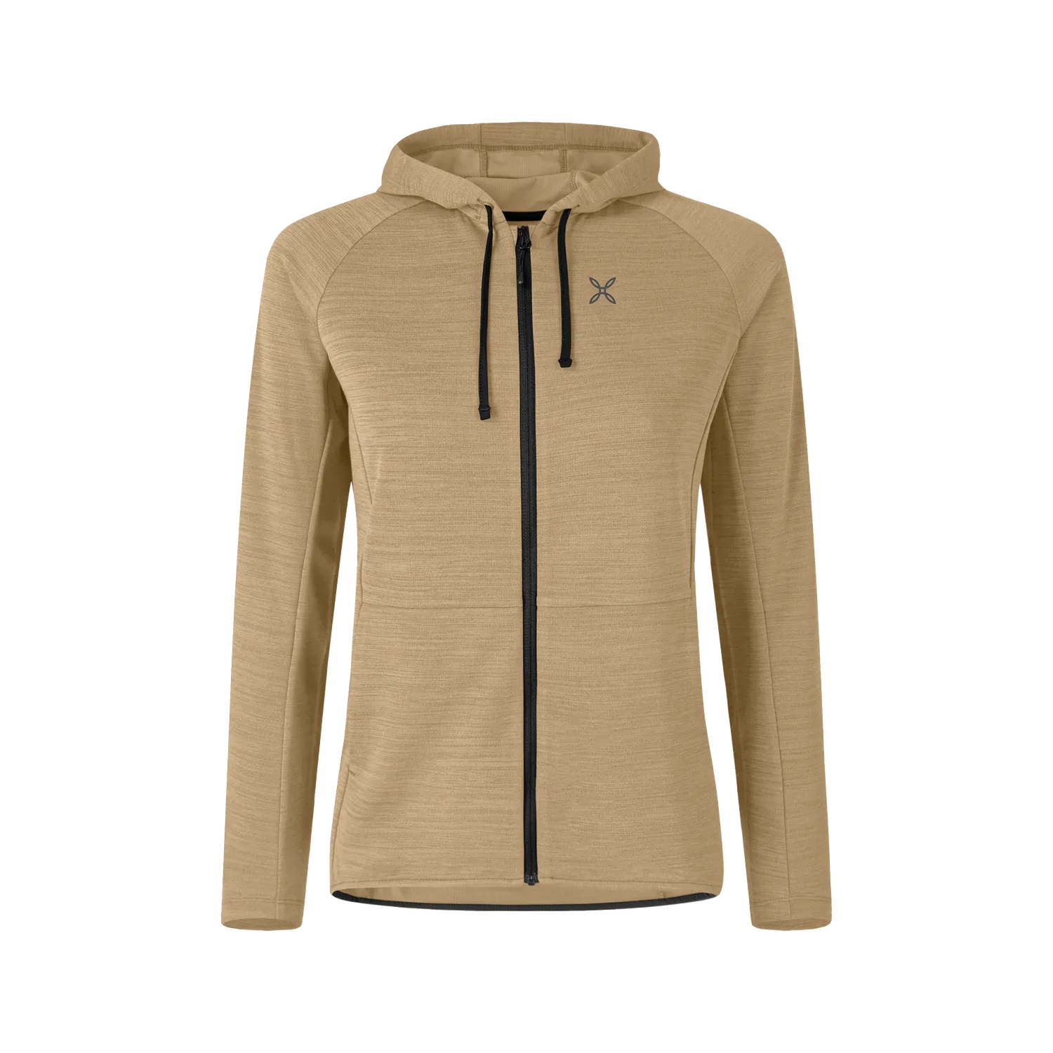 Montura Timeless Maglia polaire femme moutarde zippée légère