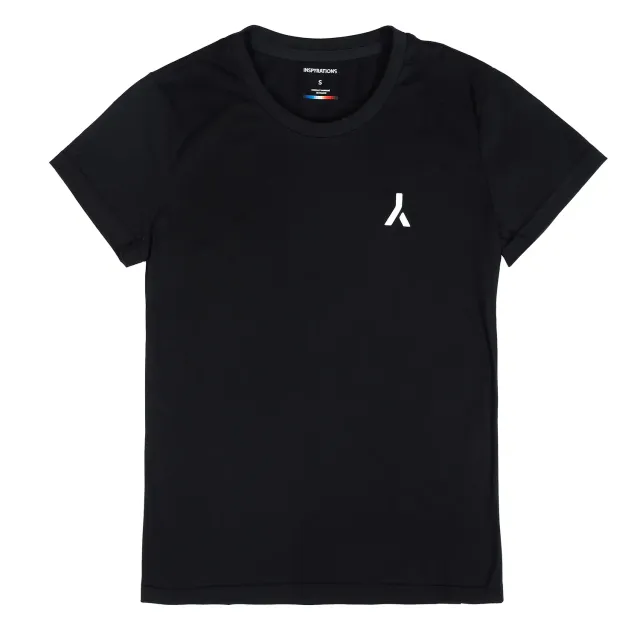 INSPYRATIONS WHY tee-shirt femme noir coton bio