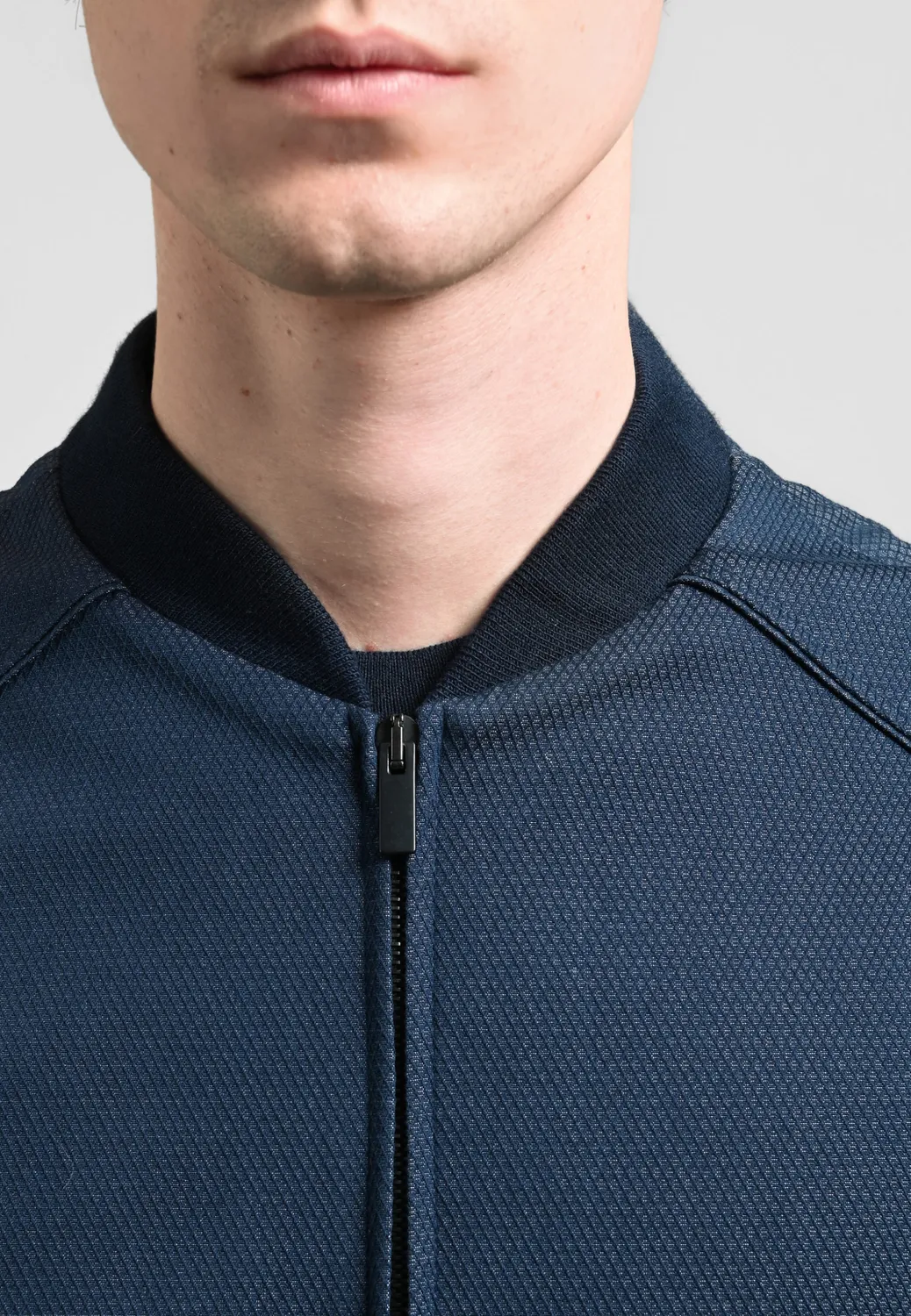 Pierre Talamon Blue Diamond teddy bleu matelassé