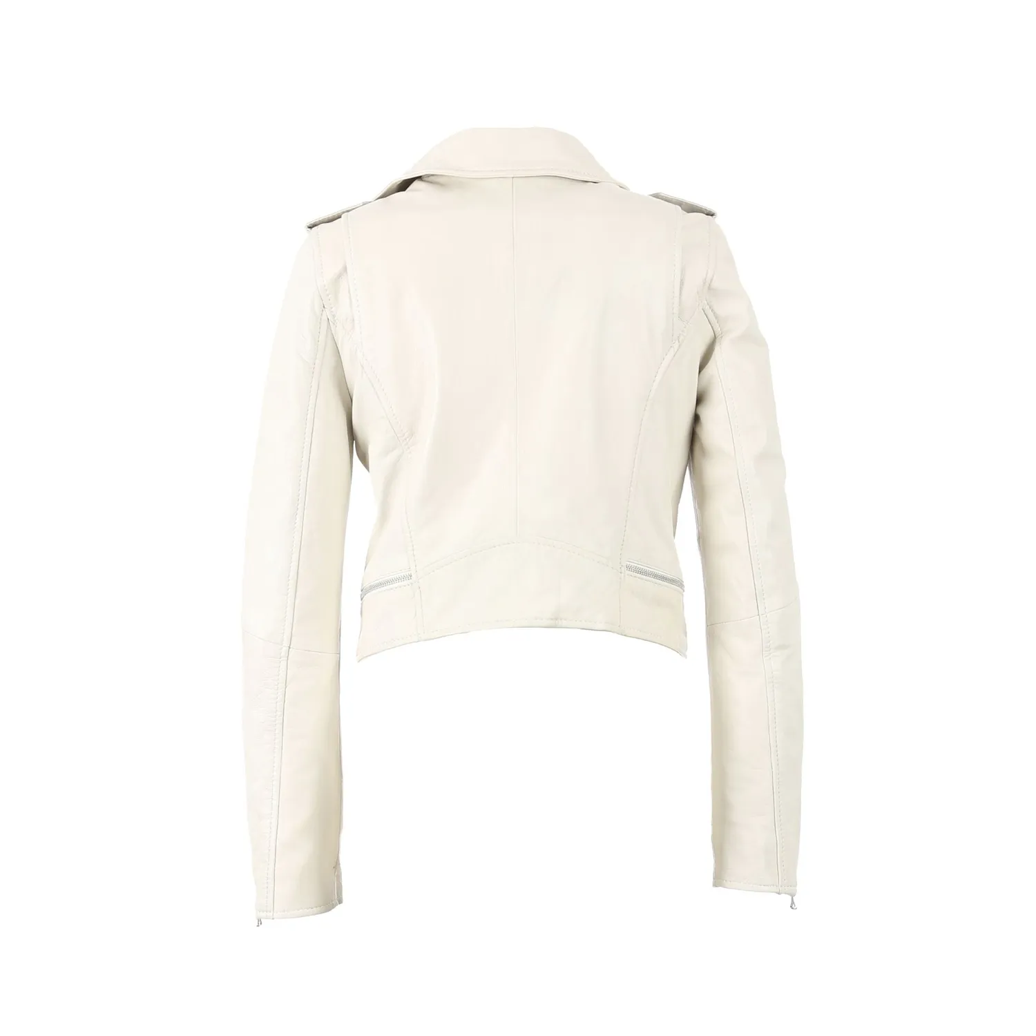 Oakwood Yoko 62326 blouson cuir blanc