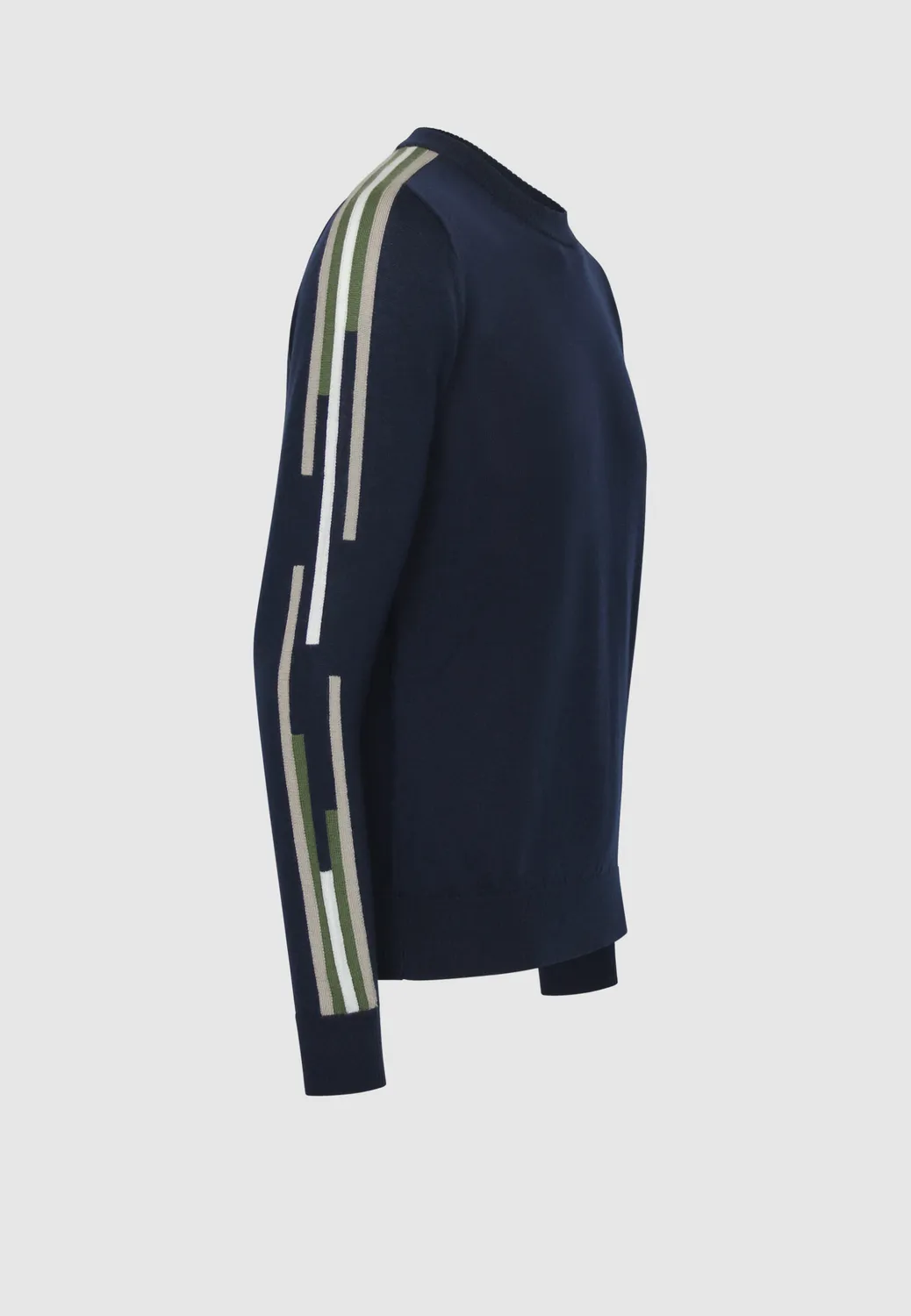Pierre Talamon Vibration pull bleu marine