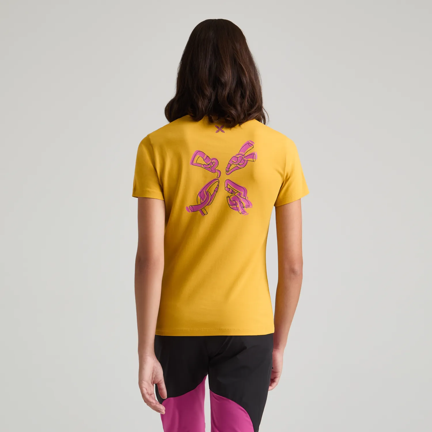 Montura Knots t-shirt coton bio femme stretch