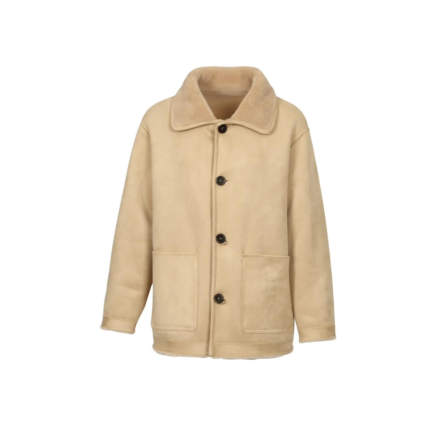 Oakwood Miami 65287 veste réversible café peau lainée